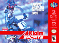 Jeremy McGrath Supercross 2000 Nintendo 64  box art
